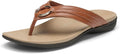 Women's Quick Dry Thong Flip Flops - EVA Footbed with Arch Support and Anti Slip TPR Sole for Pool Days - 6